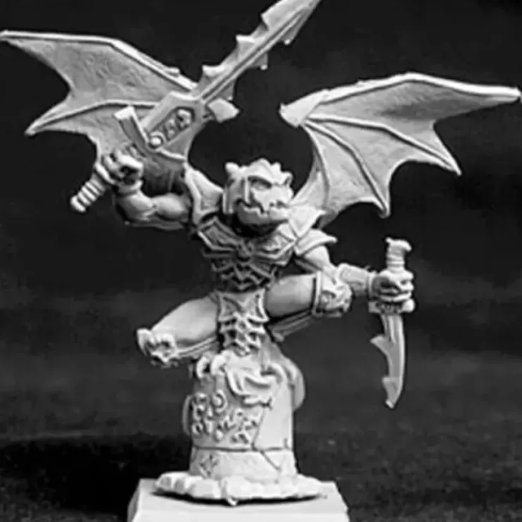 Tabletop Miniatures>Reaper Miniatures Gargoyle, Necropolis Monster #14028 Necropolis Unpainted Mini - Your Source for Gaming Essentials