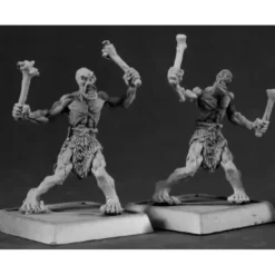 Tabletop Miniatures>Reaper Miniatures Ghouls (9) #06205 Warlord Army Pack Unpainted RPG Mini Figure - Your Source for Gaming Essentials