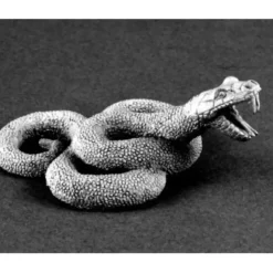 Tabletop Miniatures>Reaper Miniatures Giant Snake #02675 Dark Heaven Legends Unpainted Metal Figure - Your Source for Gaming Essentials