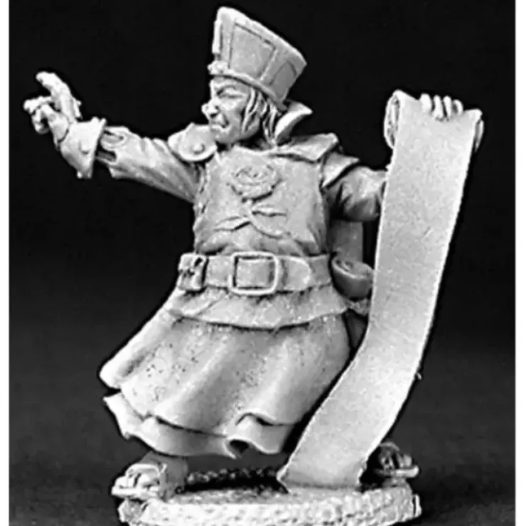 Tabletop Miniatures>Reaper Miniatures Gildwin Rosewick, Wizard #03178 Dark Heaven Unpainted Metal - Your Source for Gaming Essentials
