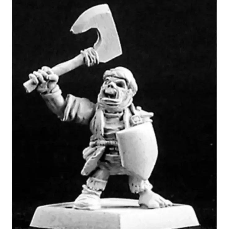 Tabletop Miniatures>Reaper Miniatures Goblin Warrior #14429 Reven Unpainted RPG D&D Mini Figure - Your Source for Gaming Essentials