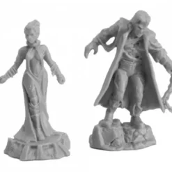 Tabletop Miniatures>Reaper Miniatures Graveflesh Servants (2) #77729 Bones Unpainted Plastic Figure - Your Source for Gaming Essentials