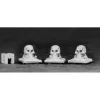Tabletop Miniatures>Reaper Miniatures Graveyard Finial - Skull (3) 03855 Dark Heaven Unpainted Metal - Your Source for Gaming Essentials