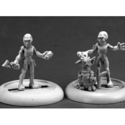 Tabletop Miniatures>Reaper Miniatures Gray Aliens III (2) #50252 Chronoscope D&D RPG Mini Figure - Your Source for Gaming Essentials