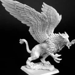 Tabletop Miniatures>Reaper Miniatures Griffon, Dwarf Monster #14077 Dwarves Unpainted RPG D&D Mini - Your Source for Gaming Essentials