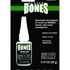 Tabletop Miniatures>Reaper Miniatures 20g Super Glue #00995 for Bones Metal and Resin Mini Figures - Your Source for Gaming Essentials