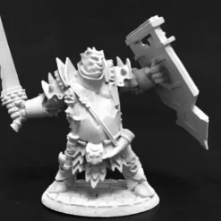 Tabletop Miniatures>Reaper Miniatures Half-Ogre Fighter #03761 Dark Heaven Legends Unpainted Figure - Your Source for Gaming Essentials