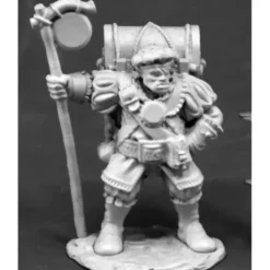 Tabletop Miniatures>Reaper Miniatures Half Orc Merchant #03821 Dark Heaven Unpainted Mini - Your Source for Gaming Essentials