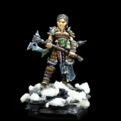 Tabletop Miniatures>Reaper Miniatures Hanei, Female Warrior #04010 Unpainted Metal Figure - Your Source for Gaming Essentials