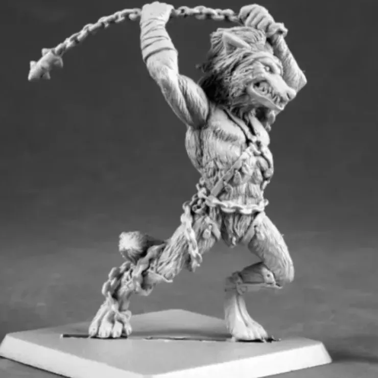 Tabletop Miniatures>Reaper Miniatures Hania, Ghostmane Warrior #14601 Koborlas Unpainted D&D Mini - Your Source for Gaming Essentials