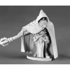 Tabletop Miniatures>Reaper Miniatures Hanseth Dimguard, Cleric #03469 Dark Heaven Unpainted Metal - Your Source for Gaming Essentials