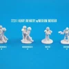 Tabletop Miniatures>Reaper Miniatures Heavy Infantry with Medium Mortar (12) Unpainted Metal CAV - Your Source for Gaming Essentials