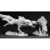Tabletop Miniatures>Reaper Miniatures Hell Hounds (2 Pieces) #02522 Dark Heaven Unpainted Metal - Your Source for Gaming Essentials