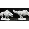 Tabletop Miniatures>Reaper Miniatures Hellhounds (2 Pieces) #02897 Dark Heaven Unpainted Metal - Your Source for Gaming Essentials