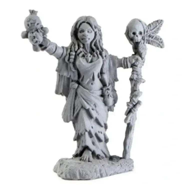Tabletop Miniatures>Reaper Miniatures Hellrunners: Raza Twinsight, Hex Witch #04020 Unpainted Metal Figure - Your Source for Gaming Essentials