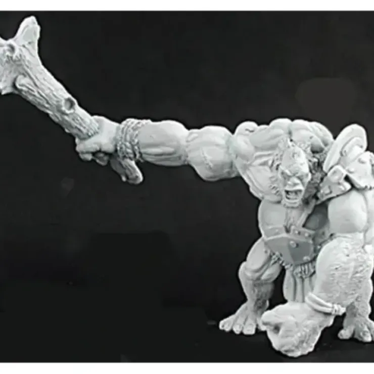 Tabletop Miniatures>Reaper Miniatures Hill Giant #14205 Reven Unpainted RPG D&D Mini Figure - Your Source for Gaming Essentials