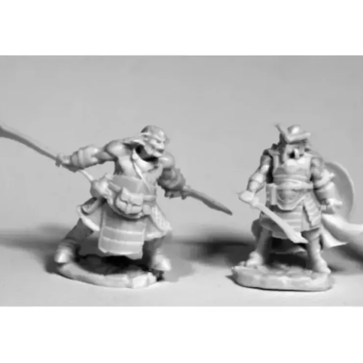 Tabletop Miniatures>Reaper Miniatures Hobgoblin Veterans #77477 Bones Unpainted Plastic Mini Figure - Your Source for Gaming Essentials