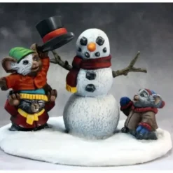 Tabletop Miniatures>Reaper Miniatures Holiday Mouslings (3) #01436 Unpainted Special Edition Metal - Your Source for Gaming Essentials