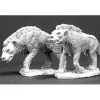 Tabletop Miniatures>Reaper Miniatures Hyena Pack (2 Pieces) #03277 Dark Heaven Unpainted Metal - Your Source for Gaming Essentials