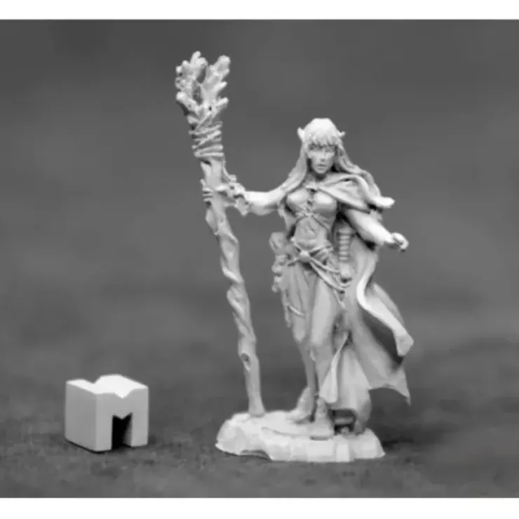 Tabletop Miniatures>Reaper Miniatures Inari Windsong #03925 Dark Heaven Unpainted Metal Mini Figure - Your Source for Gaming Essentials