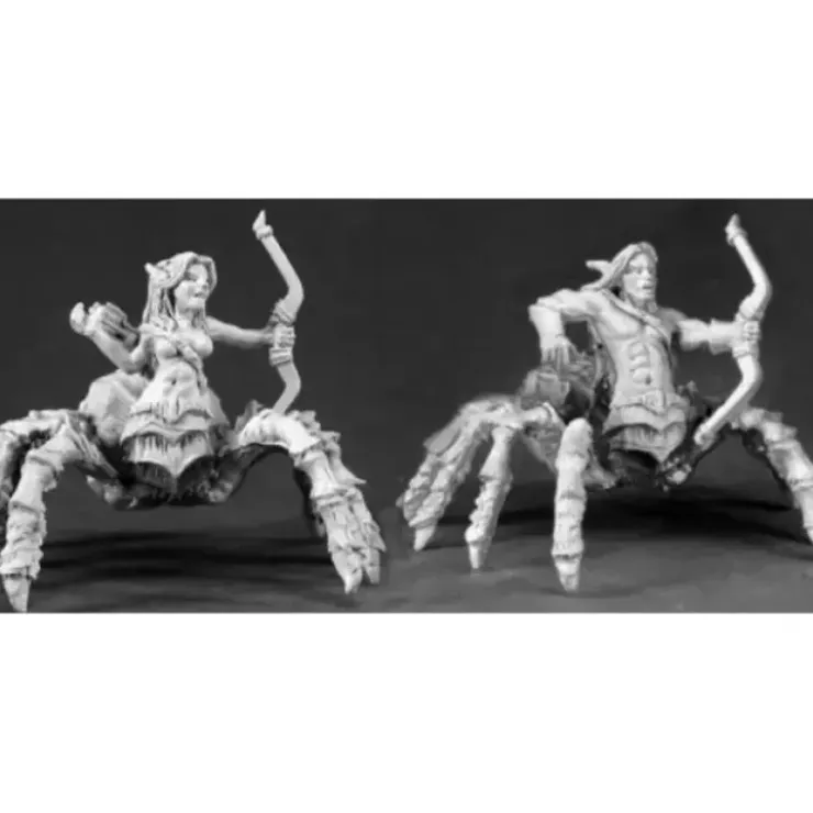 Tabletop Miniatures>Reaper Miniatures Isiri Arachnid Archers (4) #06218 Warlord Army Pack Unpainted - Your Source for Gaming Essentials