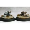 Tabletop Miniatures>Reaper Miniatures Jackalope (2) #59024 Savage Worlds Unpainted RPG Mini Figure - Your Source for Gaming Essentials