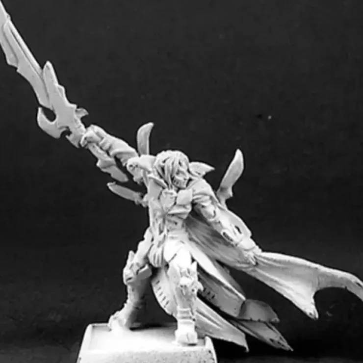 Tabletop Miniatures>Reaper Miniatures Javolith, Darkspawn Captain (alt) #14305 Darkspawn Unpainted - Your Source for Gaming Essentials