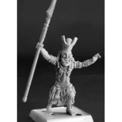 Tabletop Miniatures>Reaper Miniatures Jigeke the Exile, Mwangi Necromancer #60091 Pathfinder Figure - Your Source for Gaming Essentials