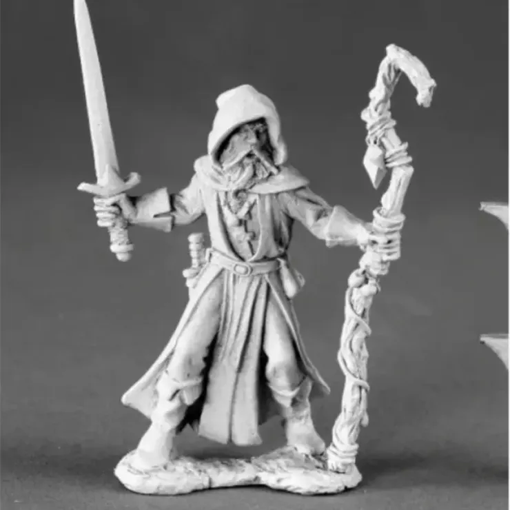 Tabletop Miniatures>Reaper Miniatures Karlov Diedrich, Wizard #03484 Dark Heaven Unpainted Metal - Your Source for Gaming Essentials