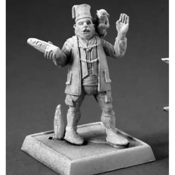 Tabletop Miniatures>Reaper Miniatures Katapesh Merchant #60133 Pathfinder Miniatures Unpainted Mini - Your Source for Gaming Essentials