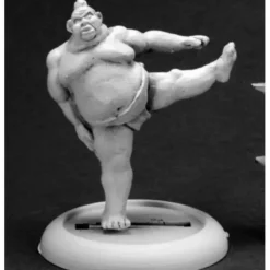 Tabletop Miniatures>Reaper Miniatures Kawa, Sumo Wrestler #50261 Chronoscope D&D RPG Mini Figure - Your Source for Gaming Essentials