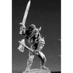 Tabletop Miniatures>Reaper Miniatures King Angus Stormhand #02247 Dark Heaven Unpainted Metal - Your Source for Gaming Essentials