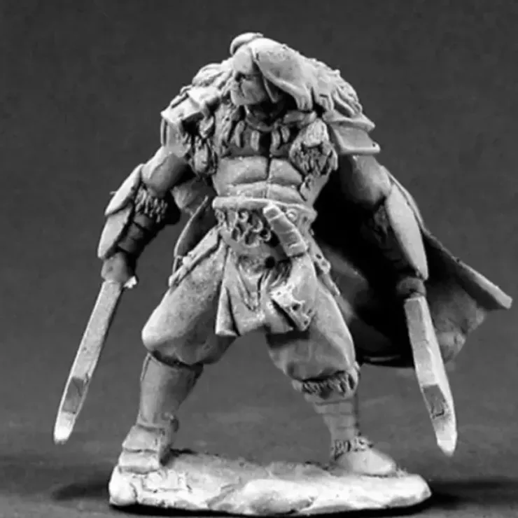 Tabletop Miniatures>Reaper Miniatures Kjell Bloodbear, Barbarian #03362 Dark Heaven Unpainted Metal - Your Source for Gaming Essentials