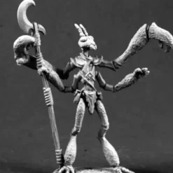 Tabletop Miniatures>Reaper Miniatures Klichik, Mantis Warrior #03552 Dark Heaven Unpainted Metal - Your Source for Gaming Essentials