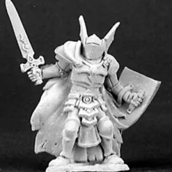 Tabletop Miniatures>Reaper Miniatures Kouraneth, Evil Knight #03109 Dark Heaven Unpainted Metal - Your Source for Gaming Essentials