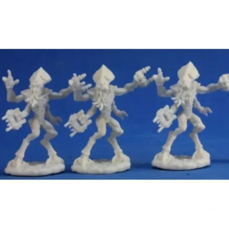 Tabletop Miniatures>Reaper Miniatures Kulathi Two Guns (3) #80042 Chronoscope Bones Unpainted Figure - Your Source for Gaming Essentials