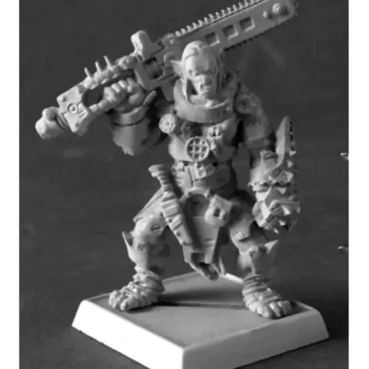 Tabletop Miniatures>Reaper Miniatures Kulgara Orc Barbarian #60185 Pathfinder Unpainted Figure - Your Source for Gaming Essentials