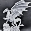 Tabletop Miniatures>Reaper Miniatures Kyphrixis, The Copper Dragon#77565 Bones Unpainted Plastic - Your Source for Gaming Essentials