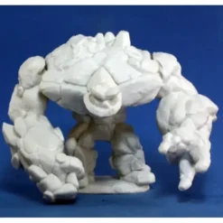 Tabletop Miniatures>Reaper Miniatures Large Earth Elemental #77185 Bones Unpainted Plastic Figure - Your Source for Gaming Essentials