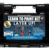 Reaper Miniatures Learn To Paint Kit 08907 Layer Up: Blending, Glazing, & Lining - Your Source for Gaming Essentials* Tabletop Miniatures