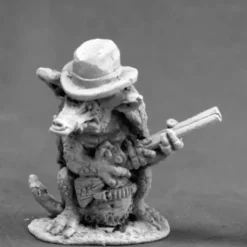 Tabletop Miniatures>Reaper Miniatures Leatherhide, Armadillo Man #50320 Chronoscope RPG Mini Figure - Your Source for Gaming Essentials