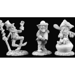 Tabletop Miniatures>Reaper Miniatures Leprechauns (3 Pieces) #02921 Dark Heaven Unpainted Metal - Your Source for Gaming Essentials