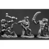 Tabletop Miniatures>Reaper Miniatures Lizardmen II (3 Pcs) #03558 Dark Heaven Unpainted Metal - Your Source for Gaming Essentials