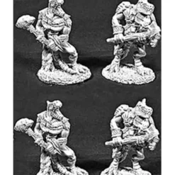 Tabletop Miniatures>Reaper Miniatures Lizardmen, 2H Club 4 Pcs #06048 Dark Heaven Legends Army Packs - Your Source for Gaming Essentials