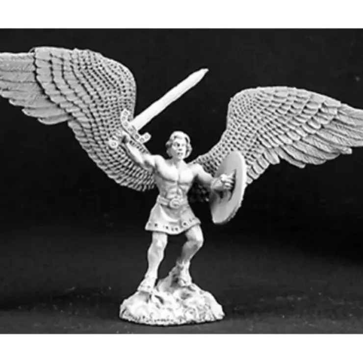 Tabletop Miniatures>Reaper Miniatures Loftis, Male Angel #03132 Dark Heaven Legends Unpainted Metal - Your Source for Gaming Essentials