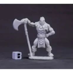 Tabletop Miniatures>Reaper Miniatures Logar the Executioner #77620 Bones Unpainted Plastic Figure - Your Source for Gaming Essentials