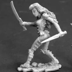 Tabletop Miniatures>Reaper Miniatures Lola Darkslip, Female Thief 03591 Dark Heaven Unpainted Metal - Your Source for Gaming Essentials