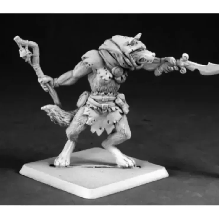 Tabletop Miniatures>Reaper Miniatures Luta, Rageclaw Shaman #14613 Koborlas Unpainted RPG D&D Mini - Your Source for Gaming Essentials