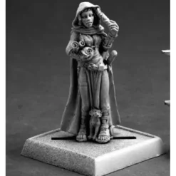 Tabletop Miniatures>Reaper Miniatures Lyrie Akenja #60079 Pathfinder Miniatures Unpainted D&D Mini - Your Source for Gaming Essentials