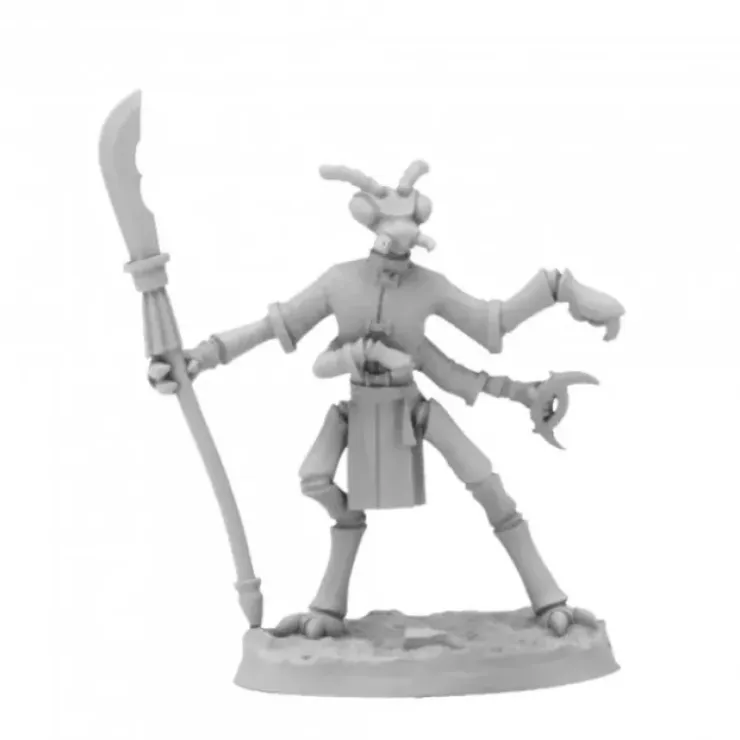 Tabletop Miniatures>Reaper Miniatures Mantis Man Gladiator #03969 Unpainted Metal Figure - Your Source for Gaming Essentials